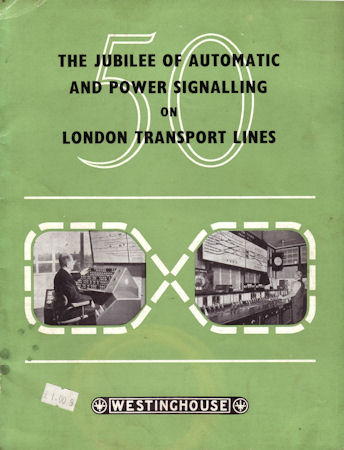 Jubilee of Signalling: Front cover